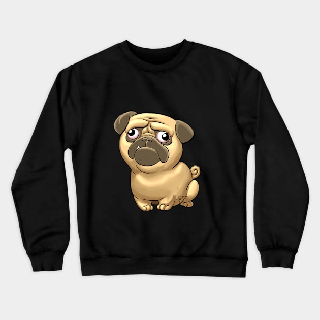 puggy Crewneck Sweatshirt by nedesem